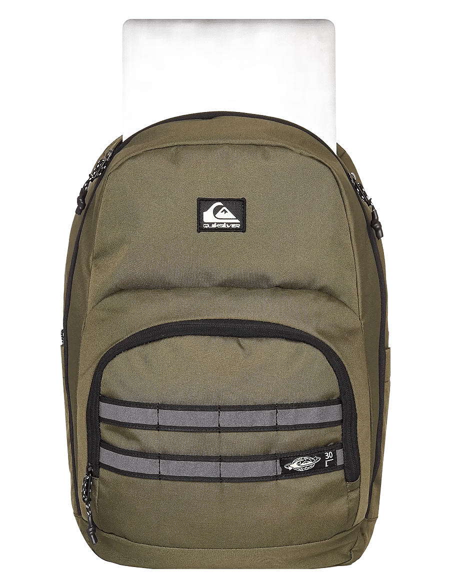 Quiksilver - SCHOOLIE 3.0 - sportrucksäcke - grape leaf - 3