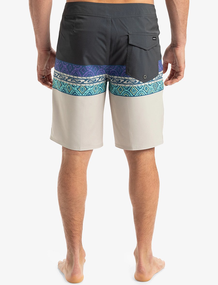 Quiksilver - SURFSILK STRAIGHT LEG 20 - maudymosi šortai - global heat dusted peri - pmg6 - 3