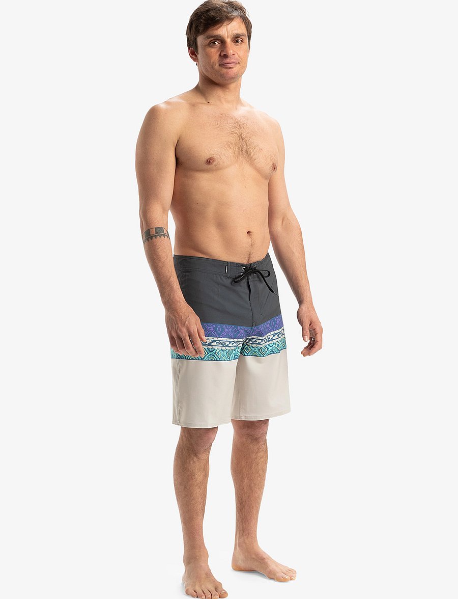 Quiksilver - SURFSILK STRAIGHT LEG 20 - maudymosi šortai - global heat dusted peri - pmg6 - 4