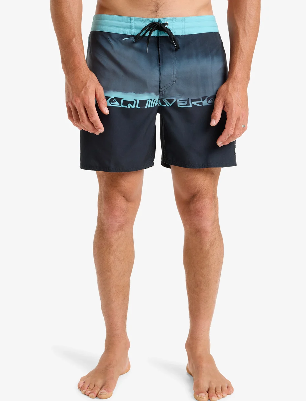 Quiksilver - EVERYDAY HALF JAM 16 - lühikesed ujumispüksid - black wordblock - 0