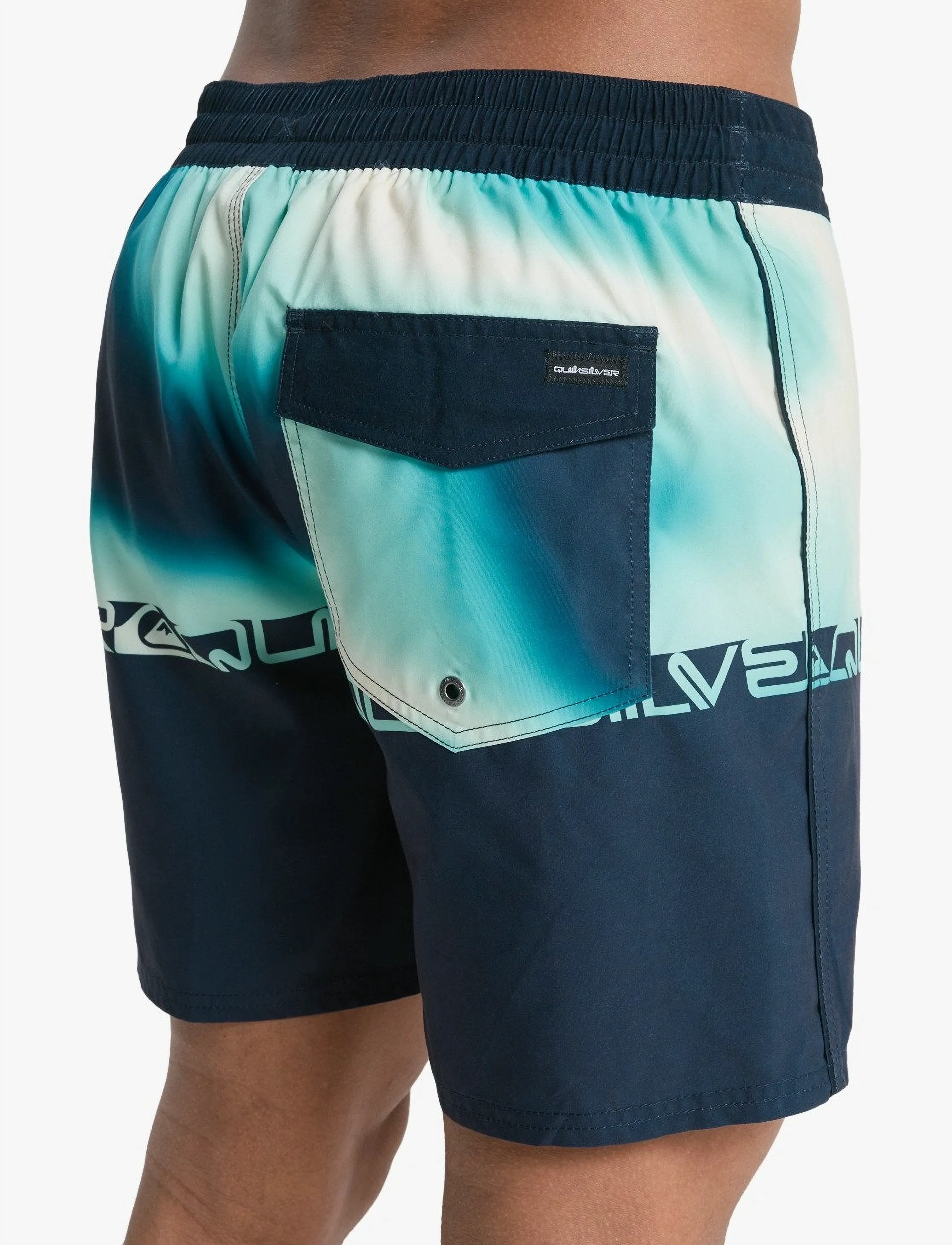 Quiksilver EVERYDAY HALF JAM 16 - Tøj - DARK NAVY WORDBLOCK / blue