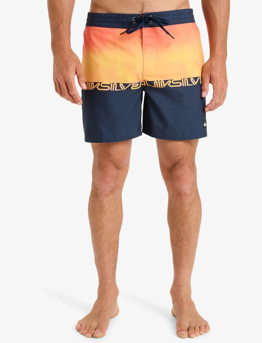 Quiksilver - EVERYDAY HALF JAM 16 - badbyxor - fiery coral wordblock - 0