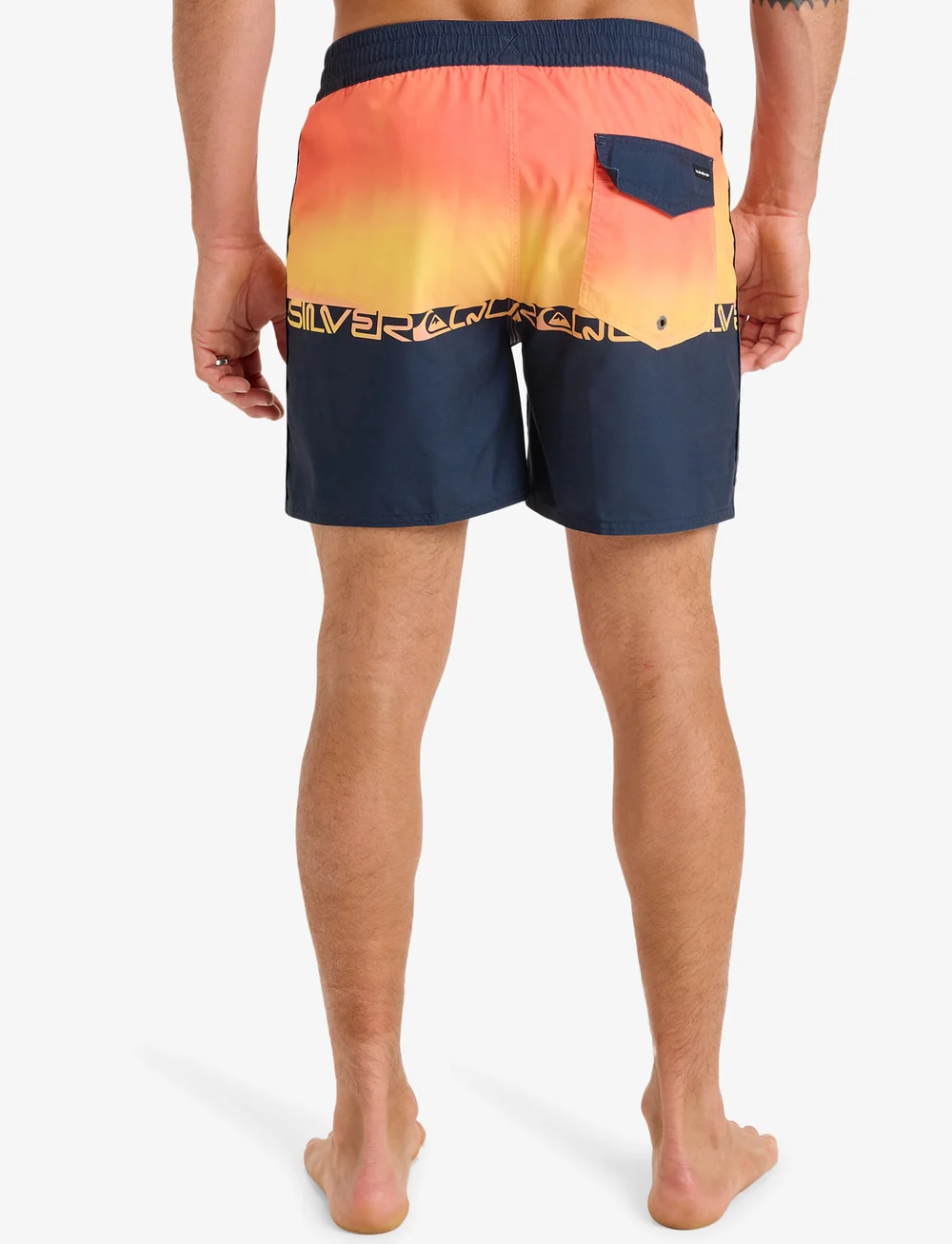 Quiksilver - EVERYDAY HALF JAM 16 - badbyxor - fiery coral wordblock - 3