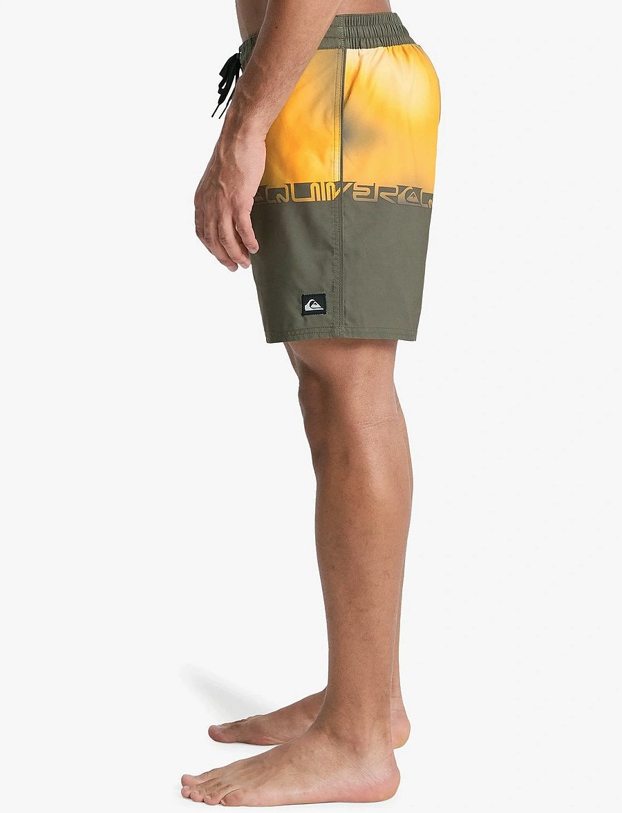 Quiksilver - EVERYDAY HALF JAM 16 - badehosen - grape leaf wordblock - 4