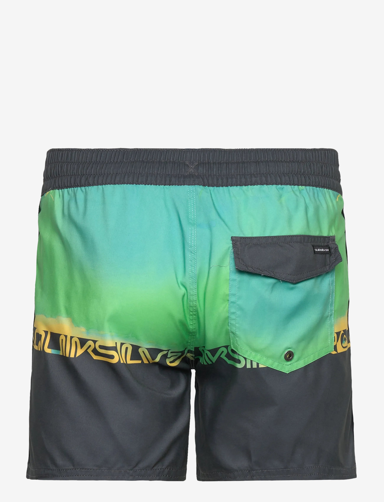 Quiksilver - EVERYDAY HALF JAM 16 - badbyxor - summer green wordblock - 1
