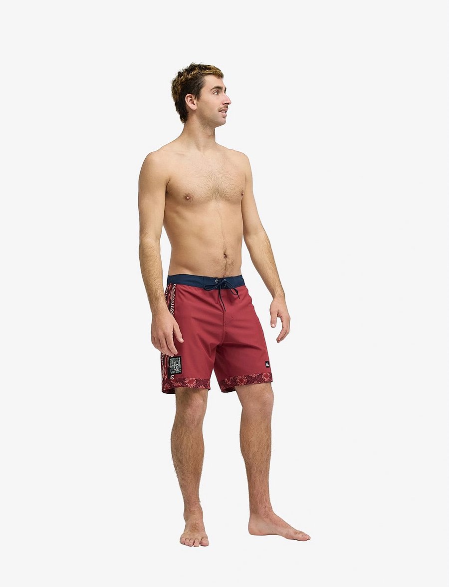 Quiksilver - SURFSILK NOMAD 18 - badehosen - burnt russet - 4