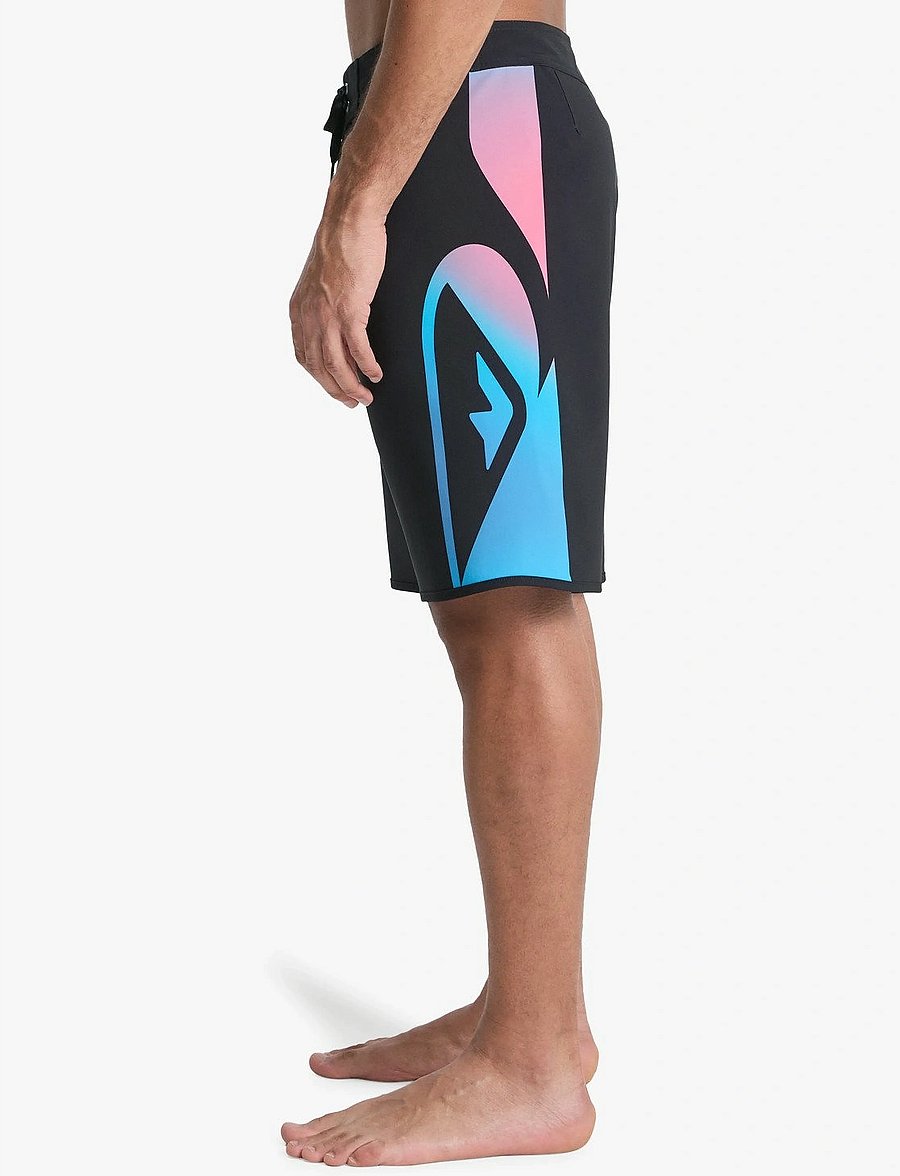 Quiksilver - SURFSILK HOLMES 20 - badehosen - black holmes - 4