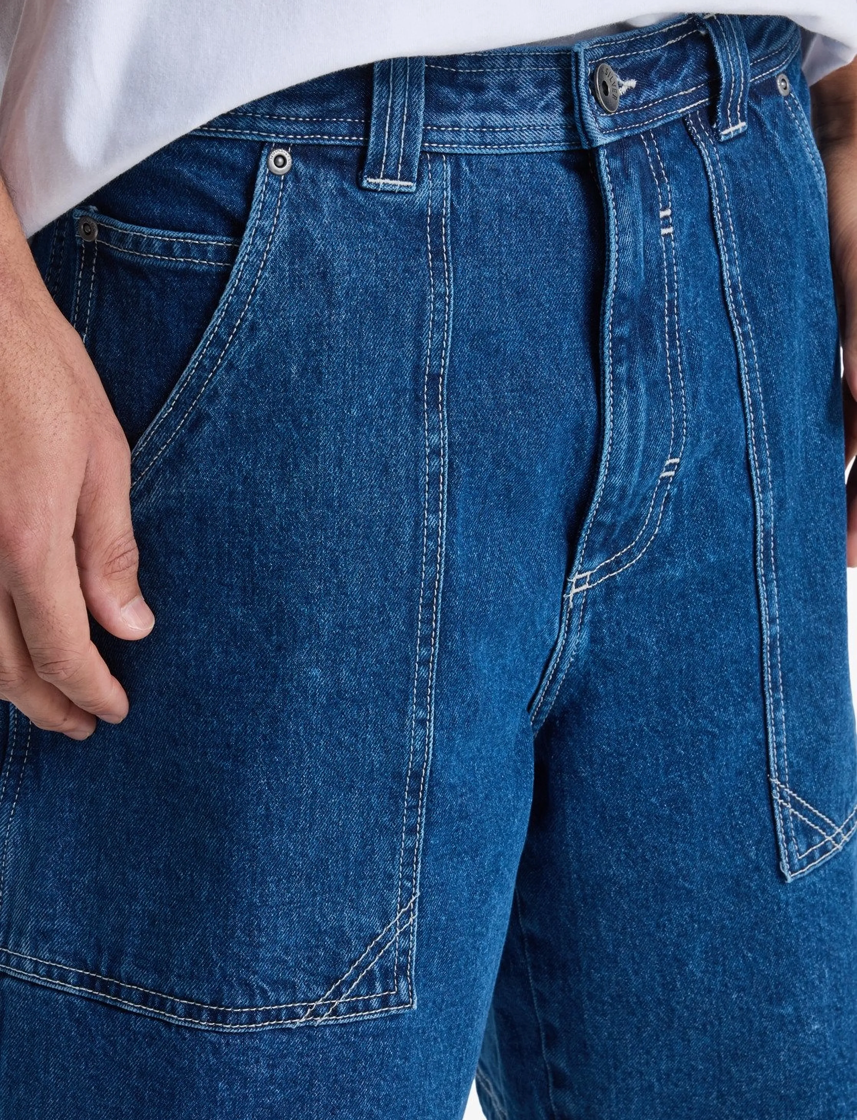 Quiksilver - MERCURY DENIM SHORT - freizeit shorts - stone indigo - 5