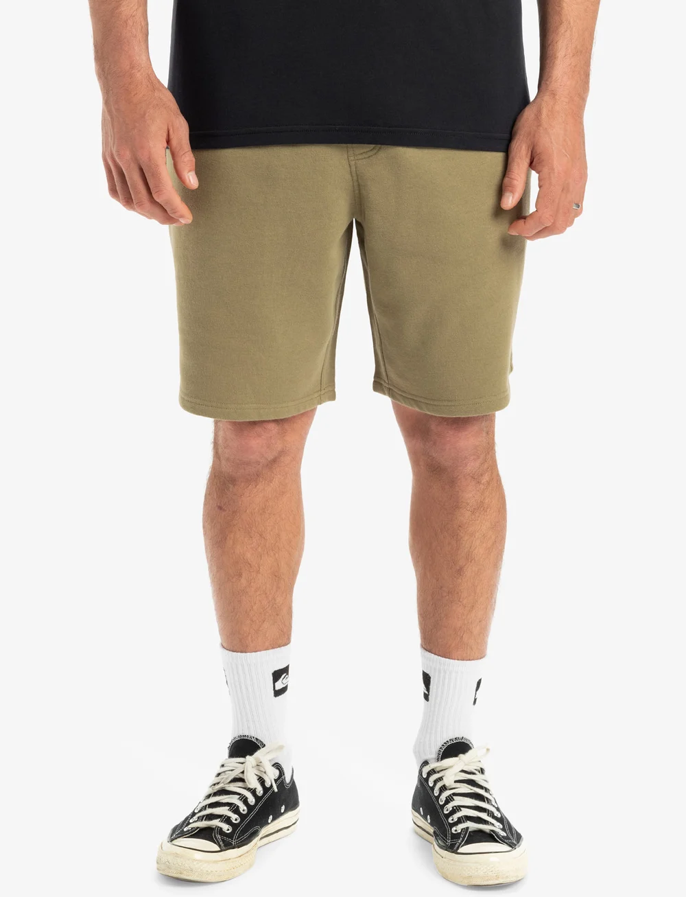Quiksilver - SALT WATER FLEECE SHORT - hosen - aloe - 0