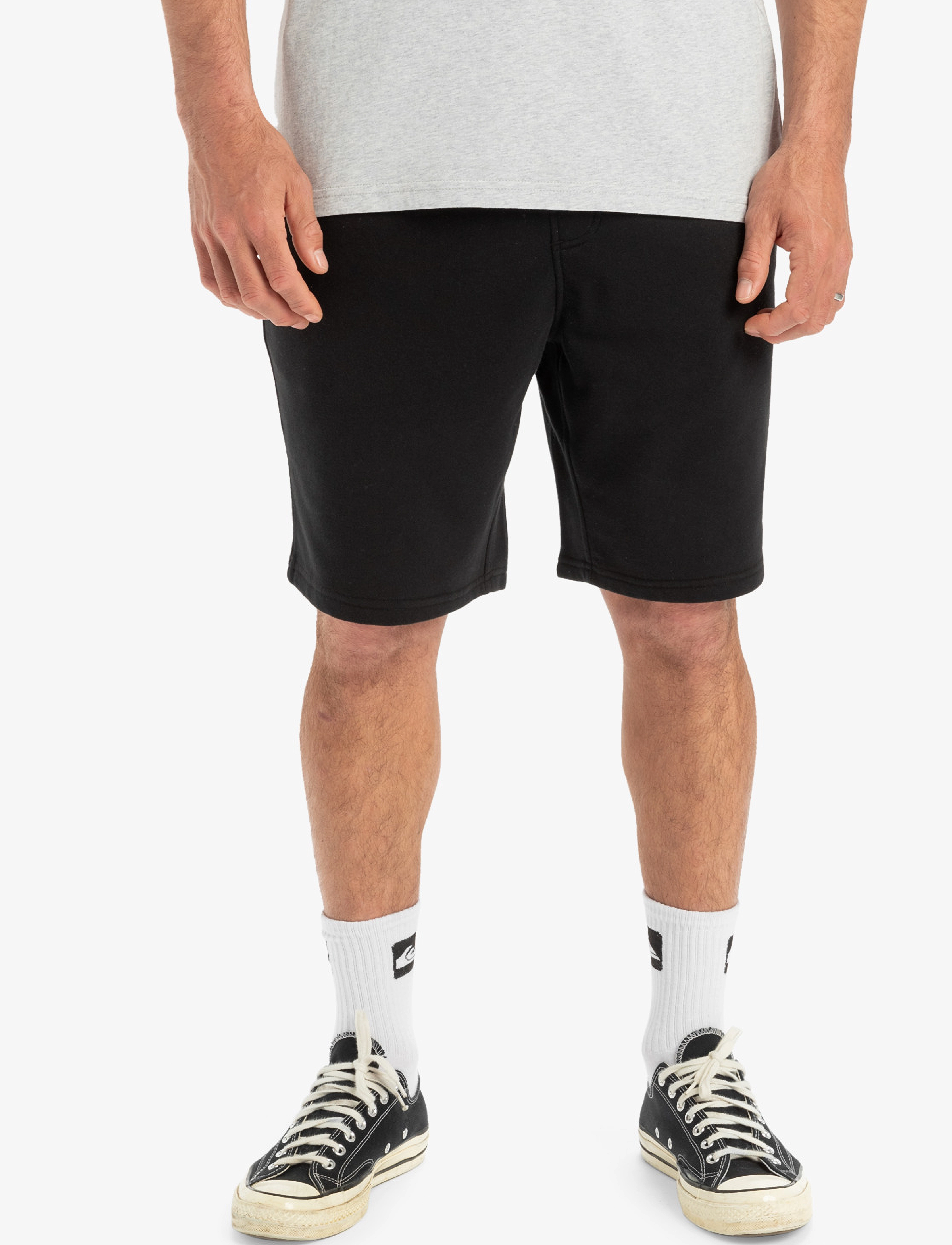 Quiksilver Salt Water Fleece Short, M, Sport Shorts, Schwarz - Sweat Männerswear