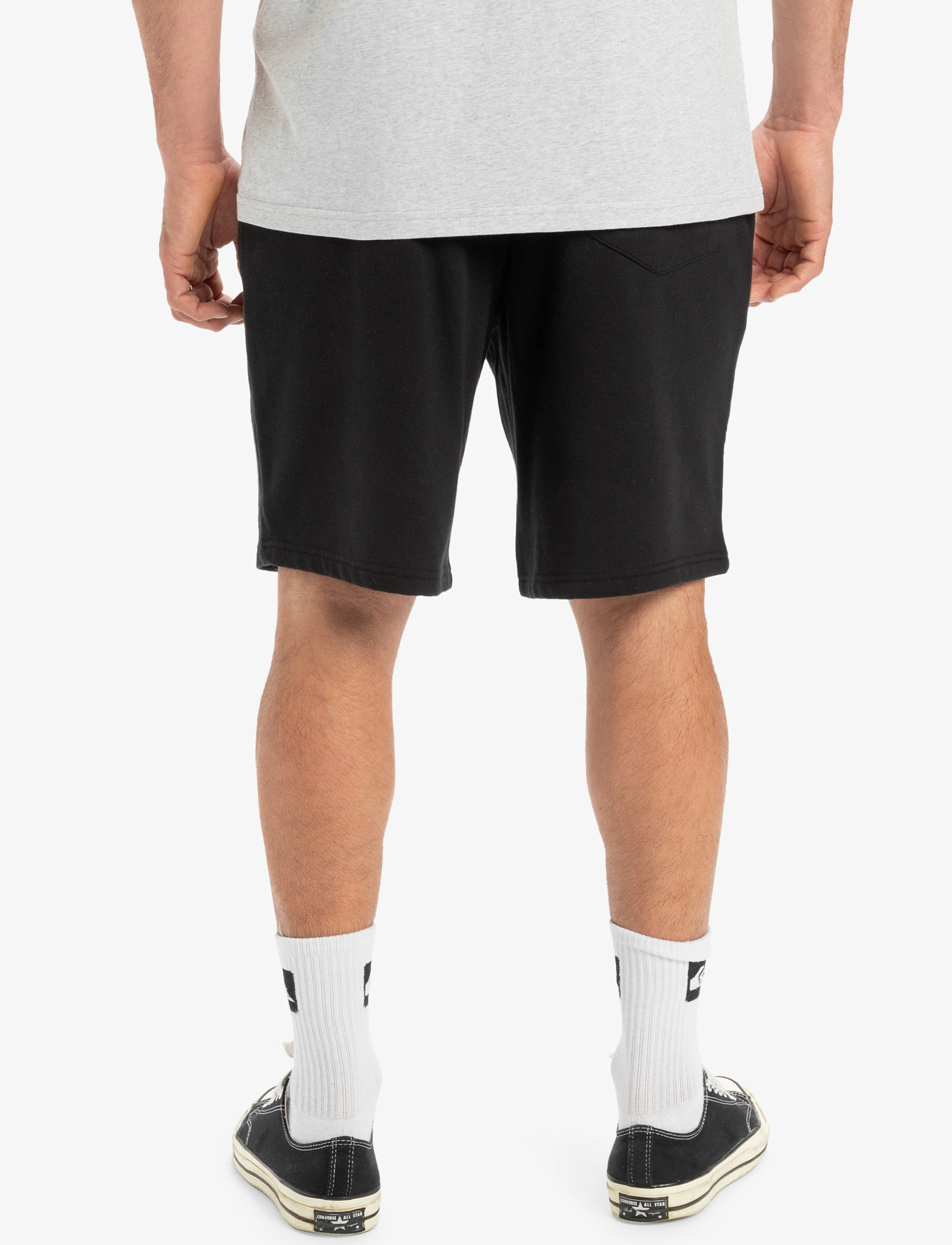 Quiksilver - SALT WATER FLEECE SHORT - bottoms - black - 3
