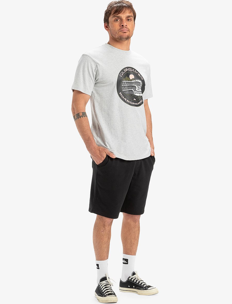 Quiksilver - SALT WATER FLEECE SHORT - püksid - black - 4