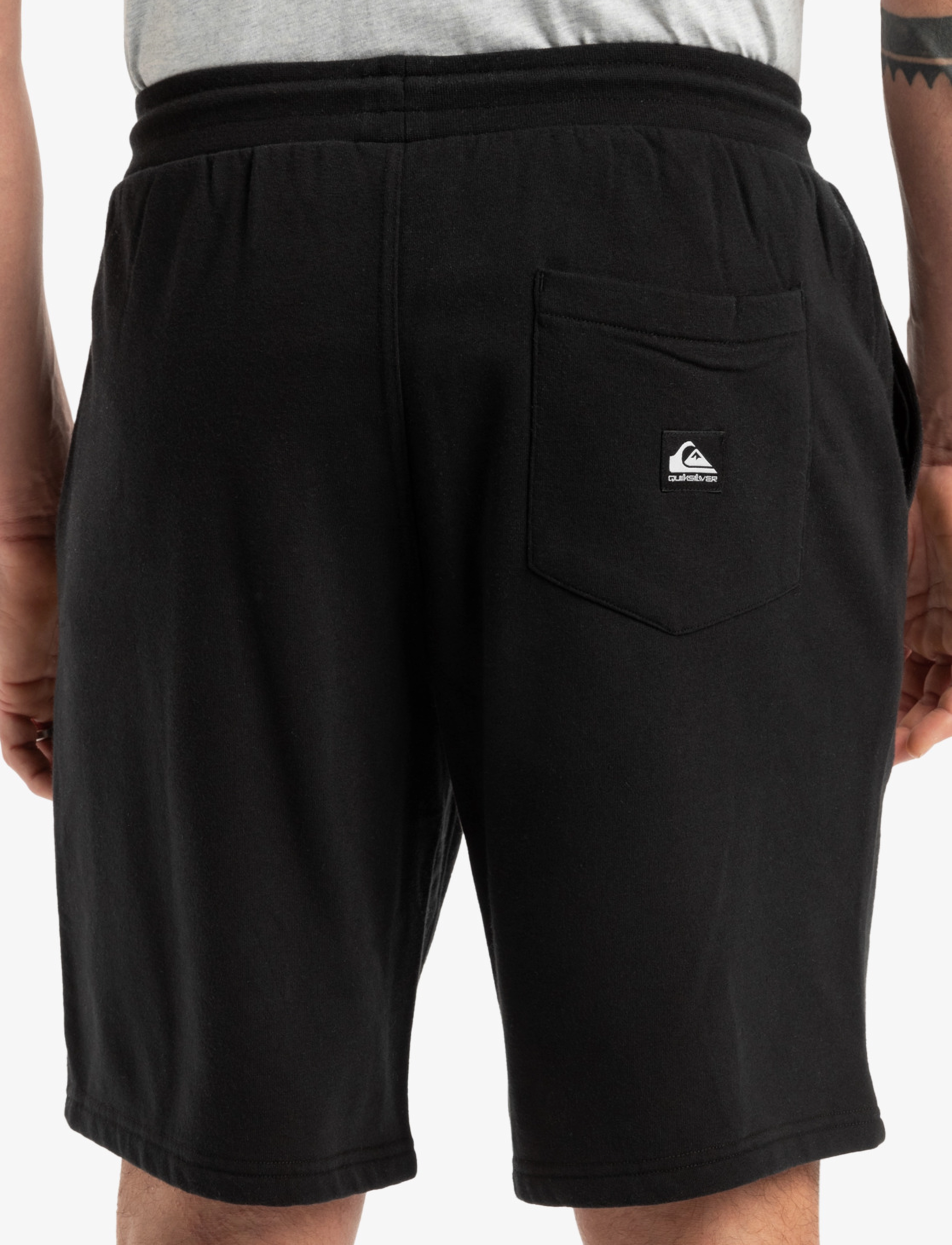 Quiksilver SALT WATER FLEECE SHORT - Tänavastiil - BLACK / black