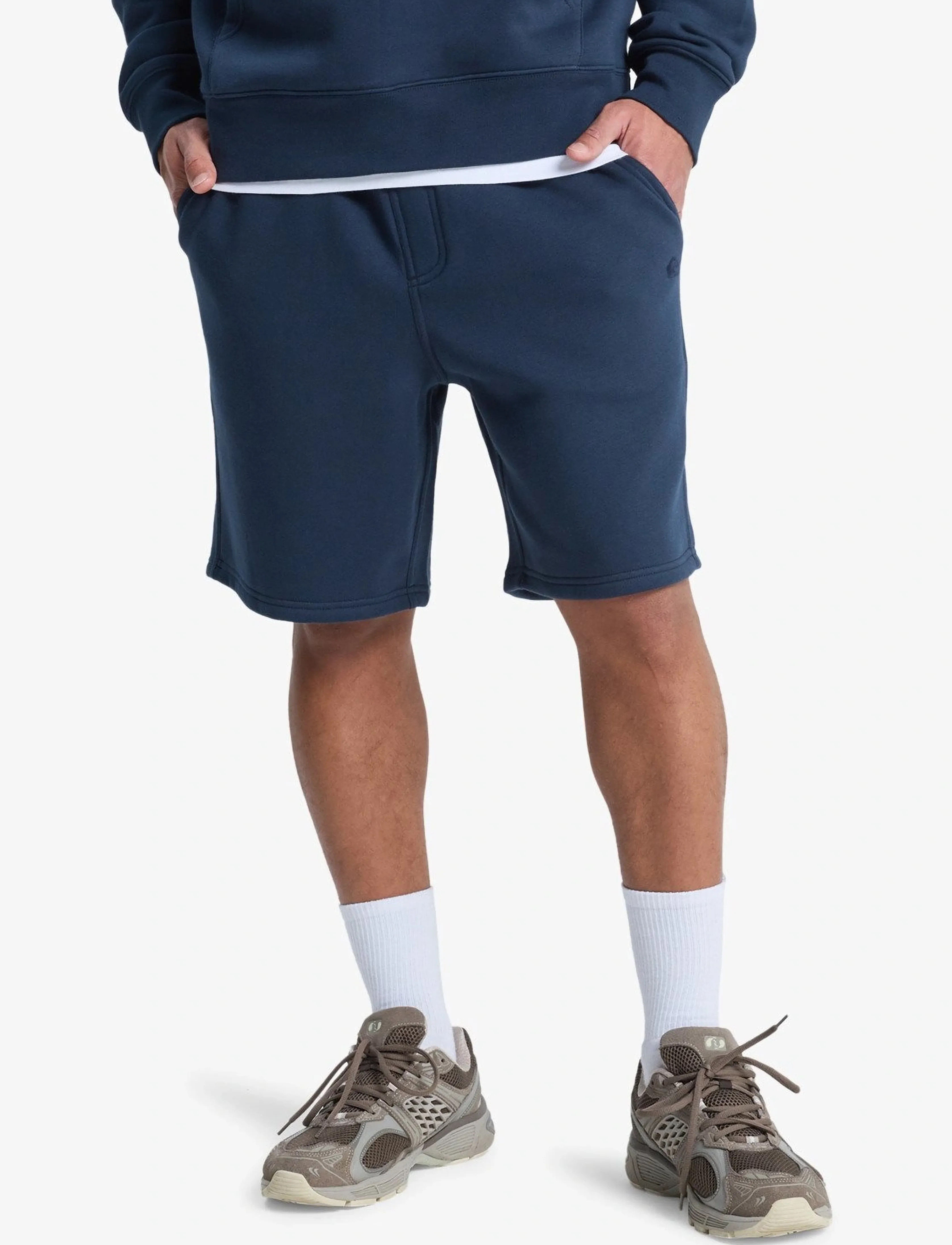 Quiksilver Salt Water Fleece Short, M, Sport Shorts, Marineblau - Sweat Männerswear