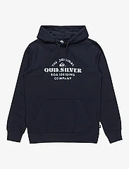 Quiksilver - TRADESMITH HOODIE - megztiniai ir džemperiai - navy blazer - 0