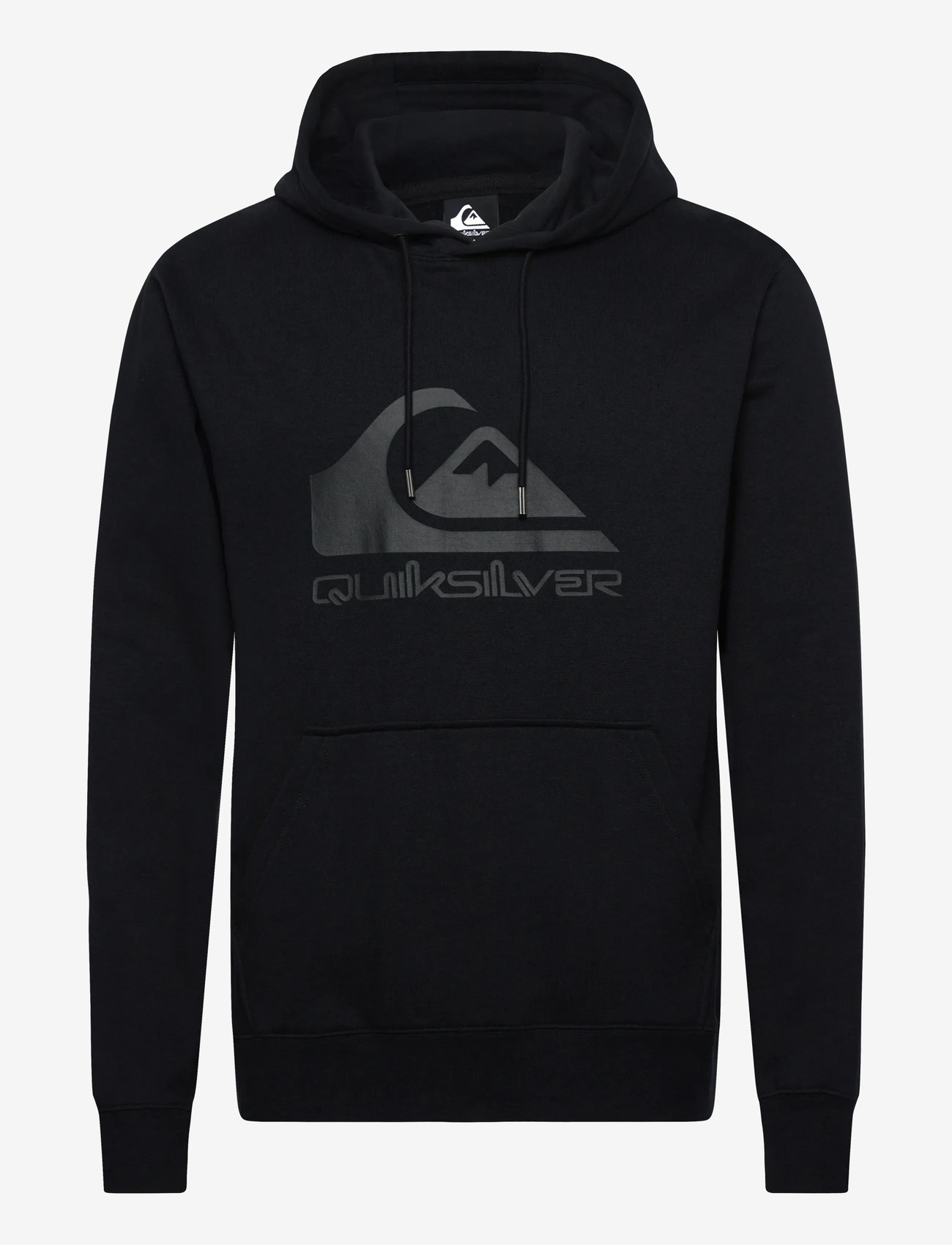 Quiksilver - COMP LOGO HOODIE - kapuutsiga dressipluusid - black - 1