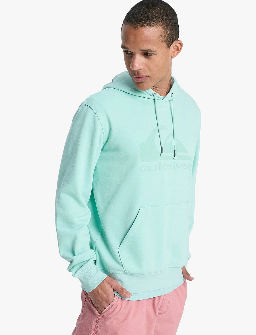 Quiksilver - COMP LOGO HOODIE - overdele - blue haze - 5