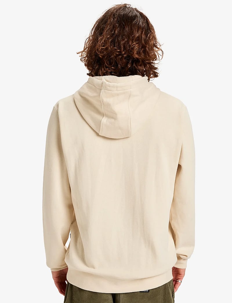 Quiksilver - COMP LOGO HOODIE - oberteile - bone white - 3