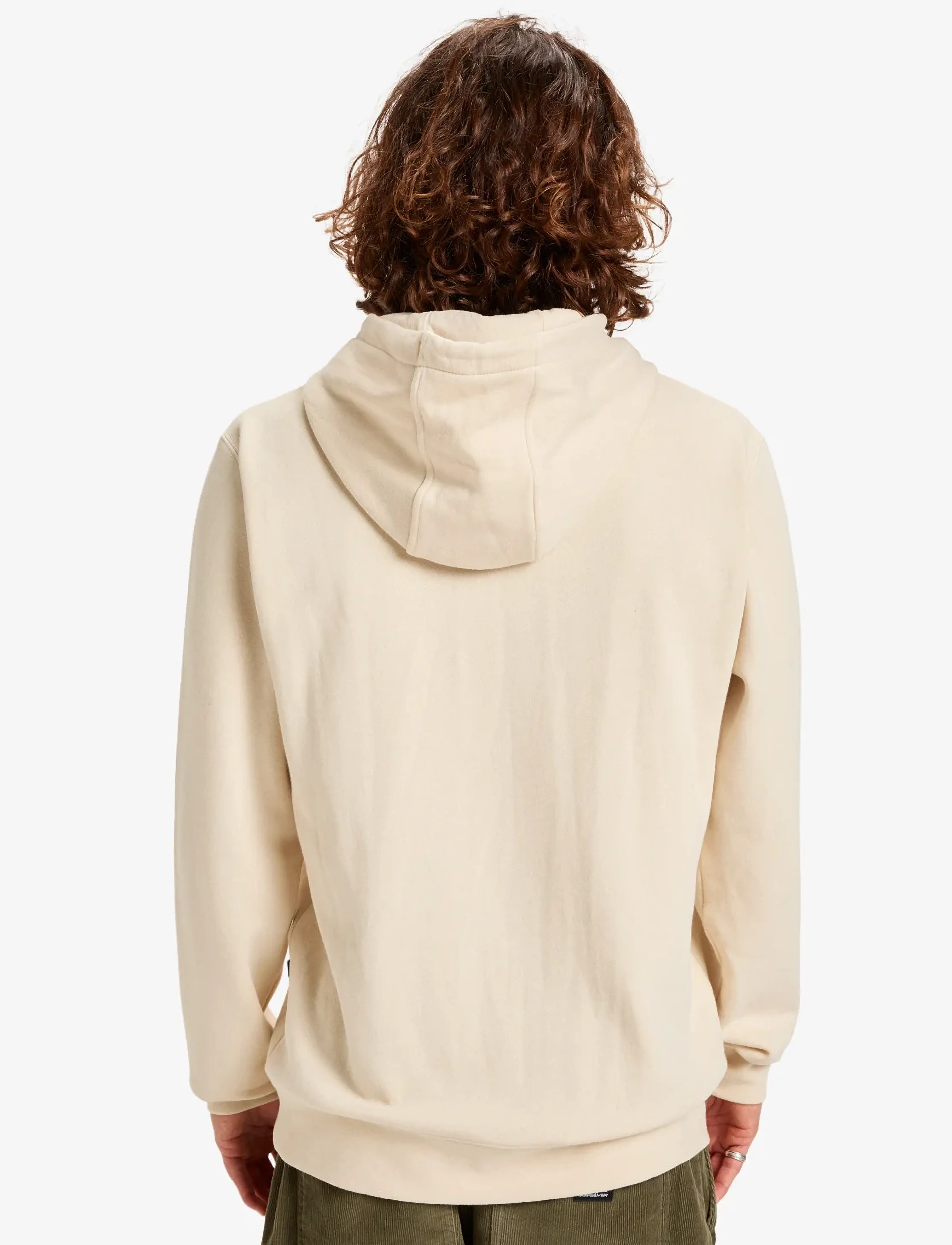 Quiksilver - COMP LOGO HOODIE - overdele - bone white - 3