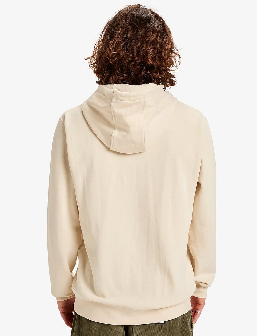 Quiksilver - COMP LOGO HOODIE - huvtröjor - bone white - 3