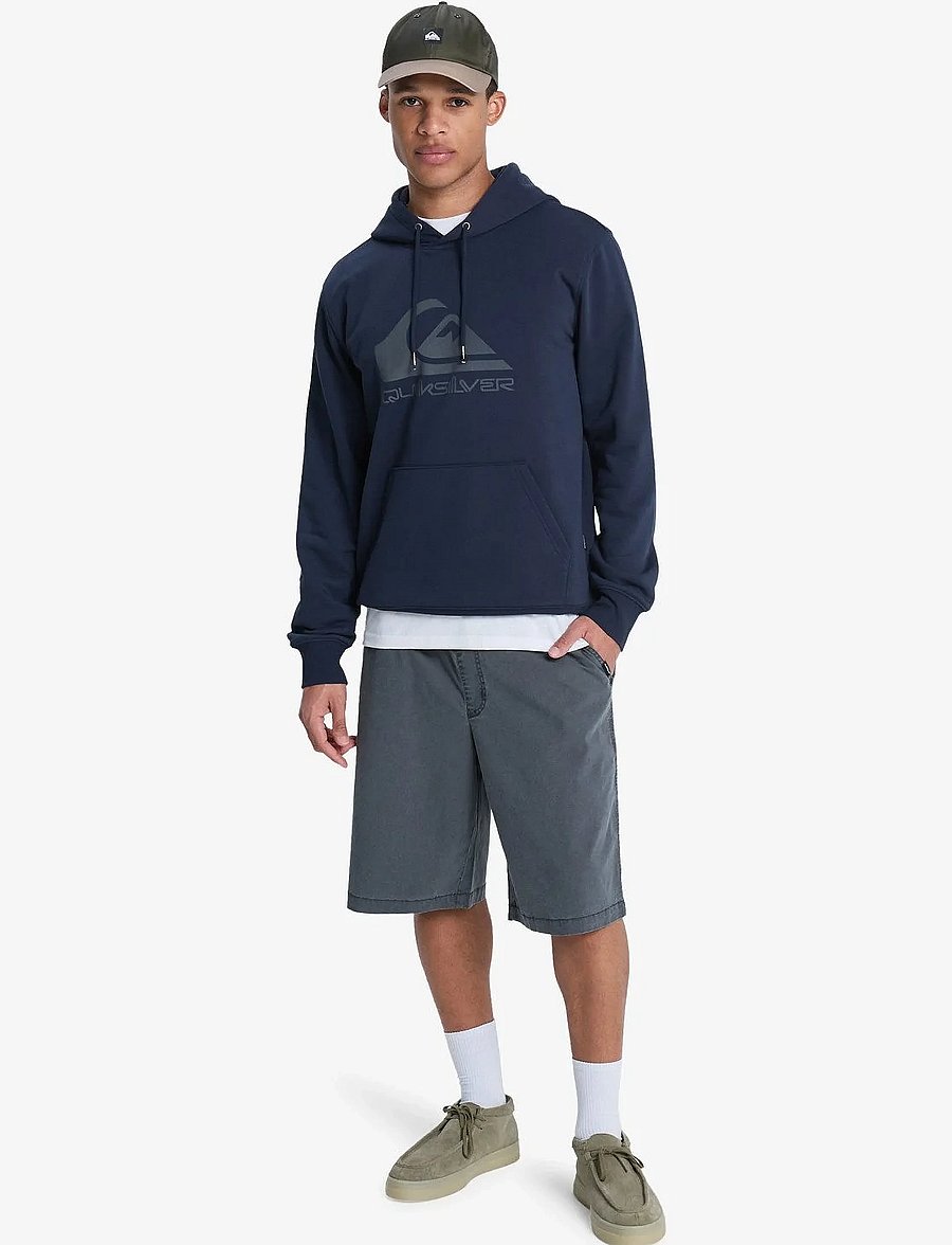 Quiksilver - COMP LOGO HOODIE - sweatshirts - dark navy - 4