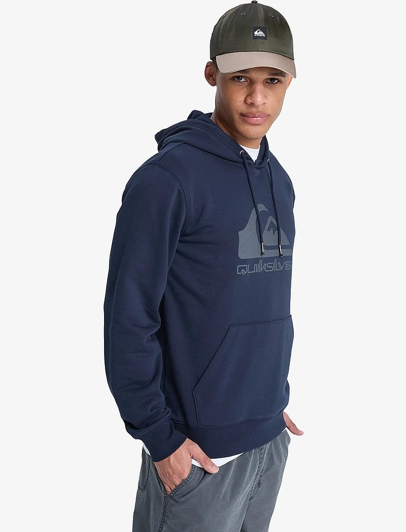 Quiksilver - COMP LOGO HOODIE - overdele - dark navy - 5
