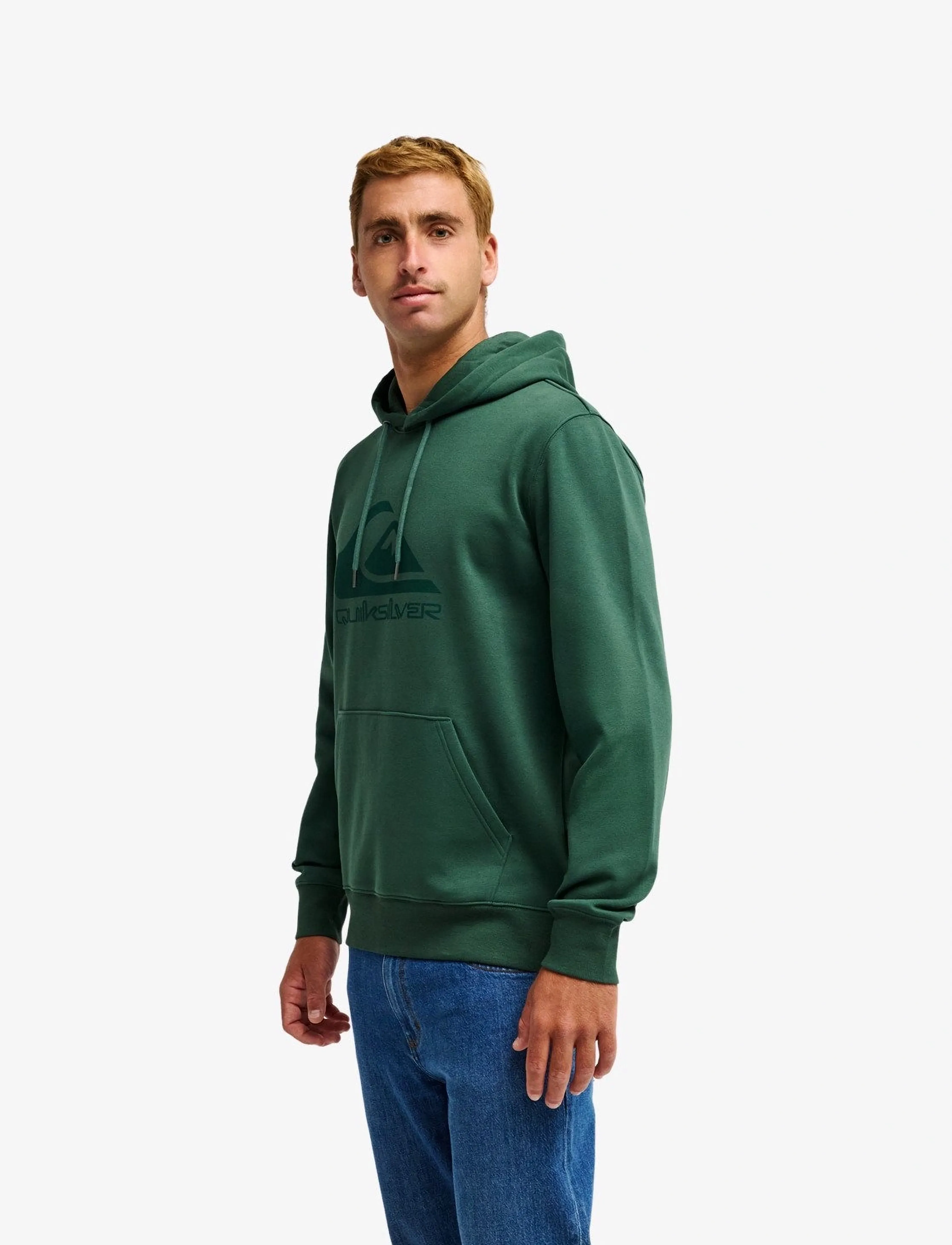 Quiksilver - COMP LOGO HOODIE - alussärgid - forest - 4
