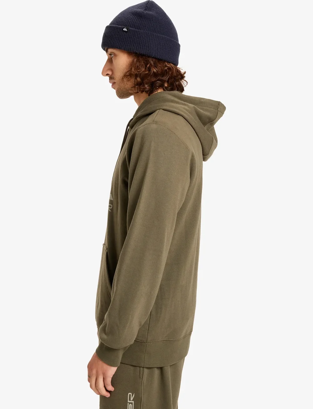 Quiksilver - COMP LOGO HOODIE - alussärgid - grape leaf - 5