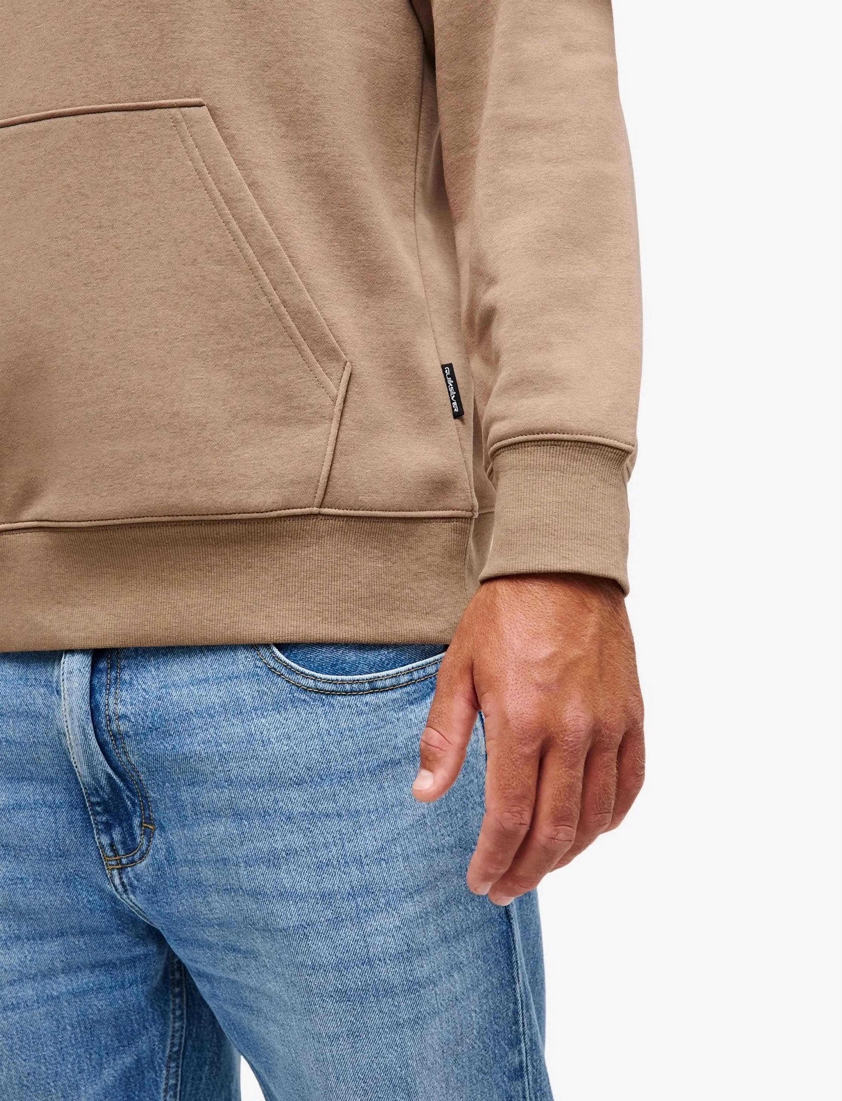 Quiksilver - COMP LOGO HOODIE - sweatshirts - pine bark - 3