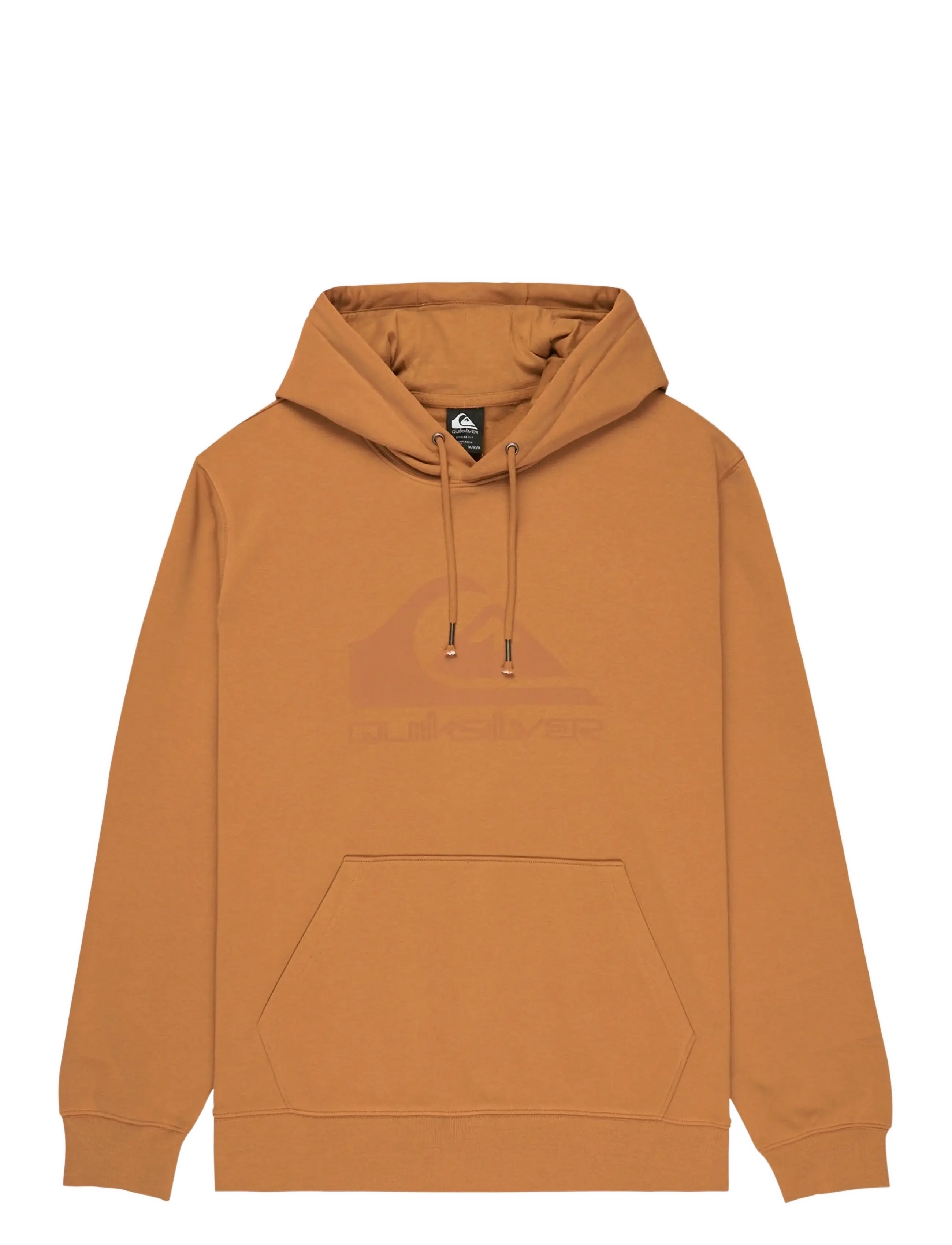 Quiksilver COMP LOGO HOODIE - Drabužiai - TOBACCO BROWN / beige
