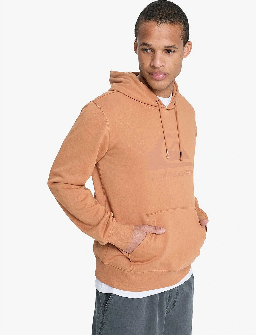 Quiksilver - COMP LOGO HOODIE - sweatshirts - tobacco brown - 5