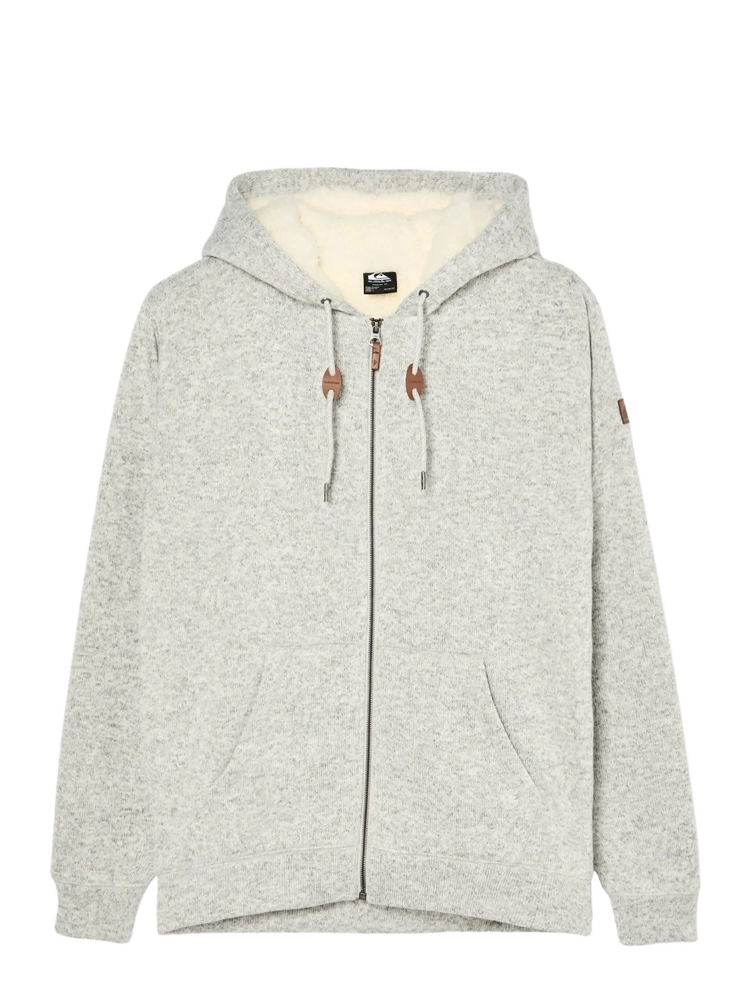 Quiksilver KELLER SHERPA - Vis alt - LIGHT GREY HEATHER / grey