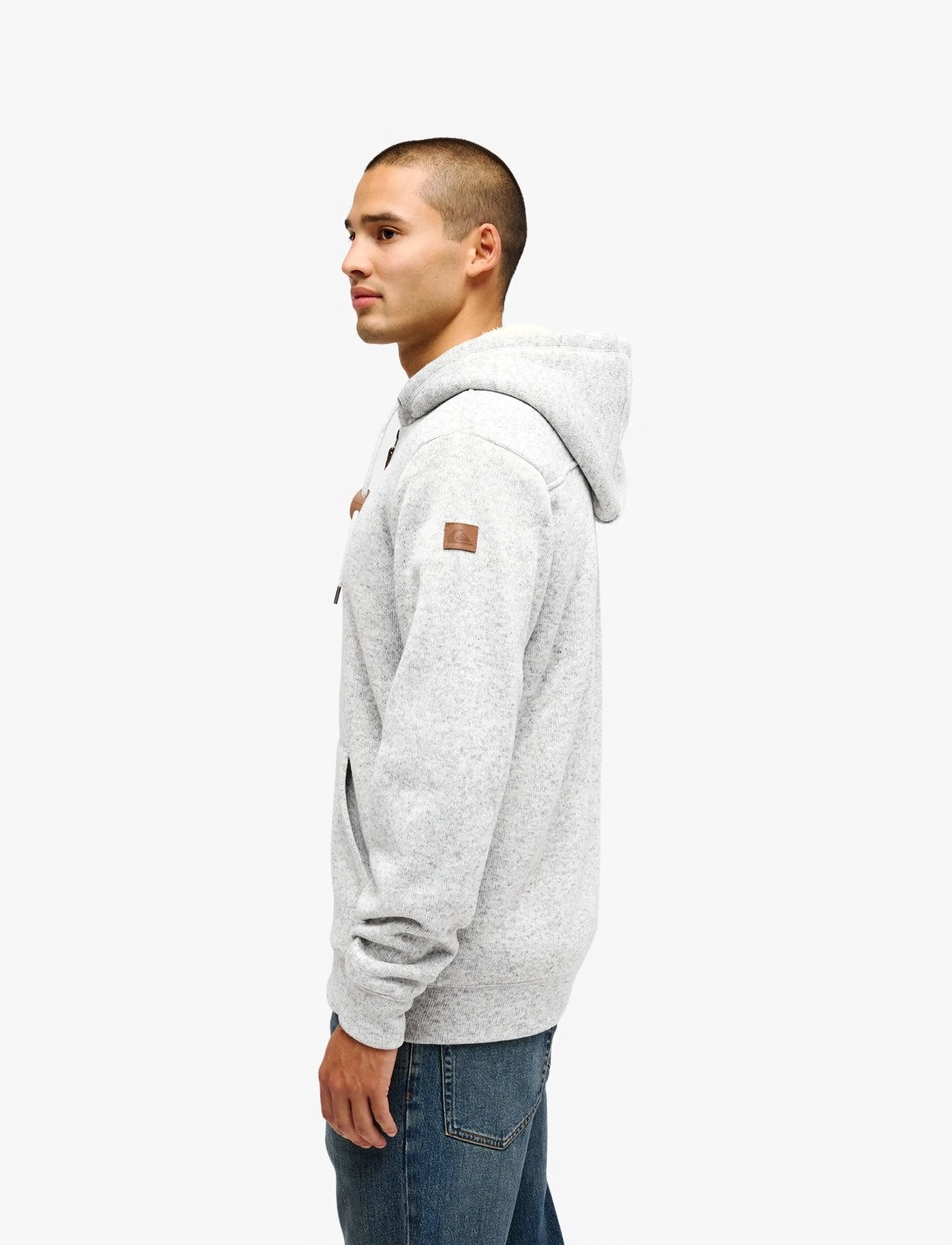 Quiksilver - KELLER SHERPA - light grey heather - 3