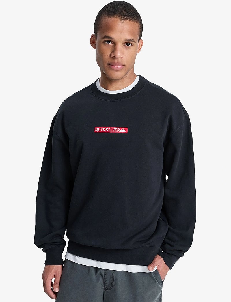 Quiksilver - DNA CREW - oberteile - black - 0