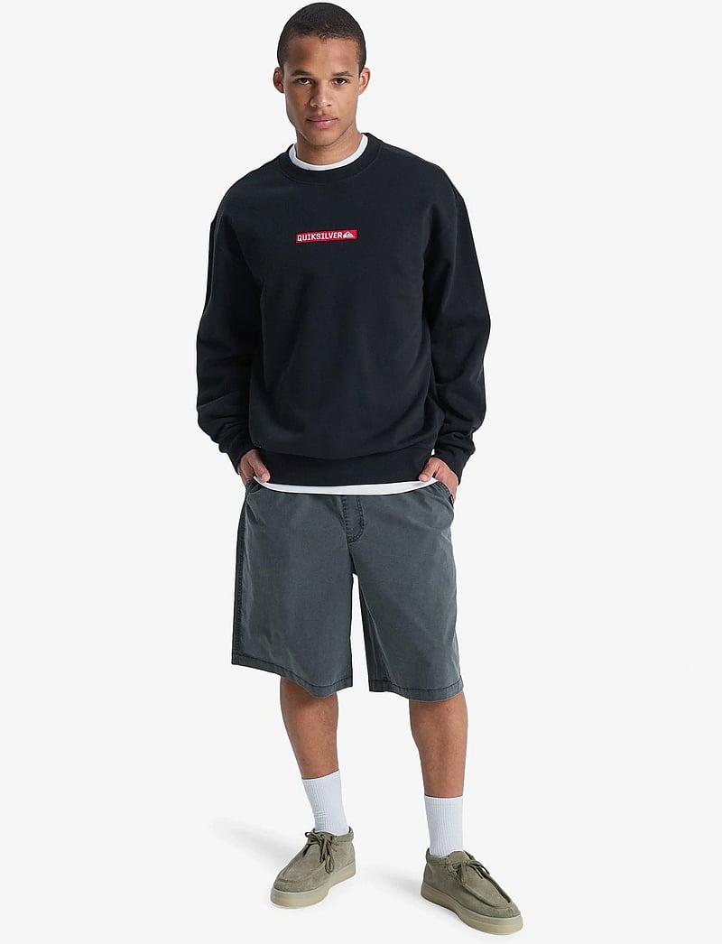 Quiksilver - DNA CREW - oberteile - black - 4