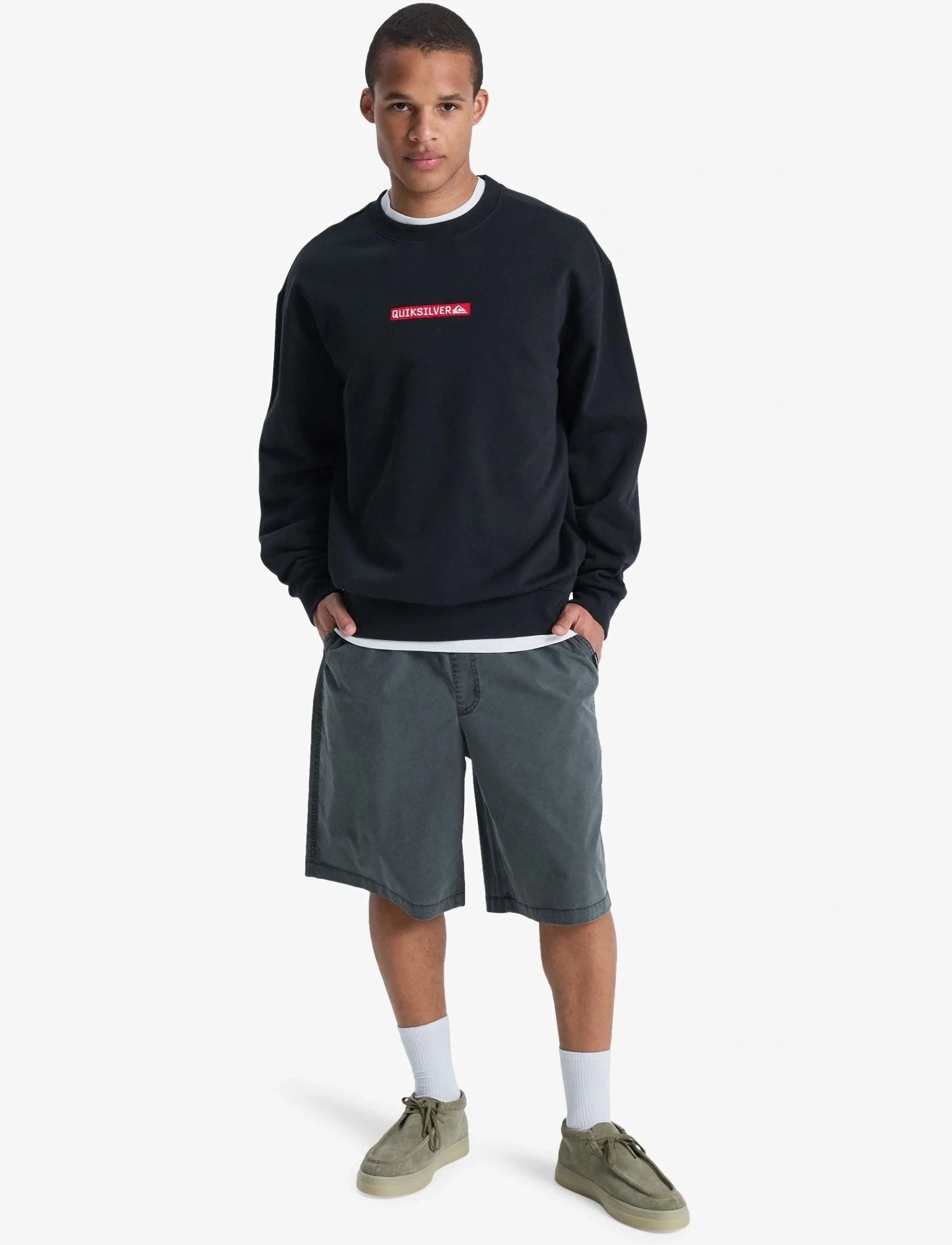 Quiksilver - DNA CREW - Överdelar - black - 4