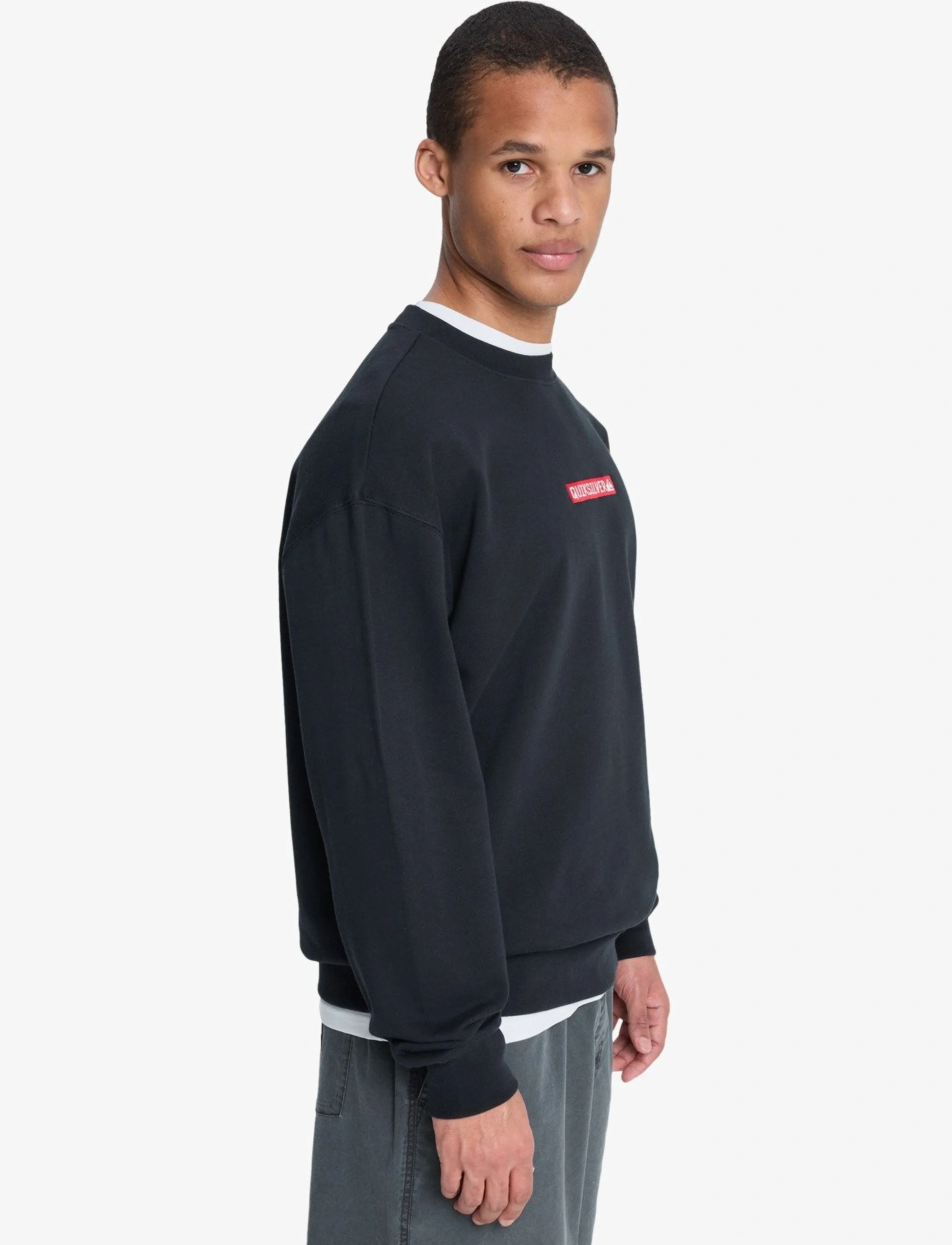 Quiksilver - DNA CREW - Överdelar - black - 5