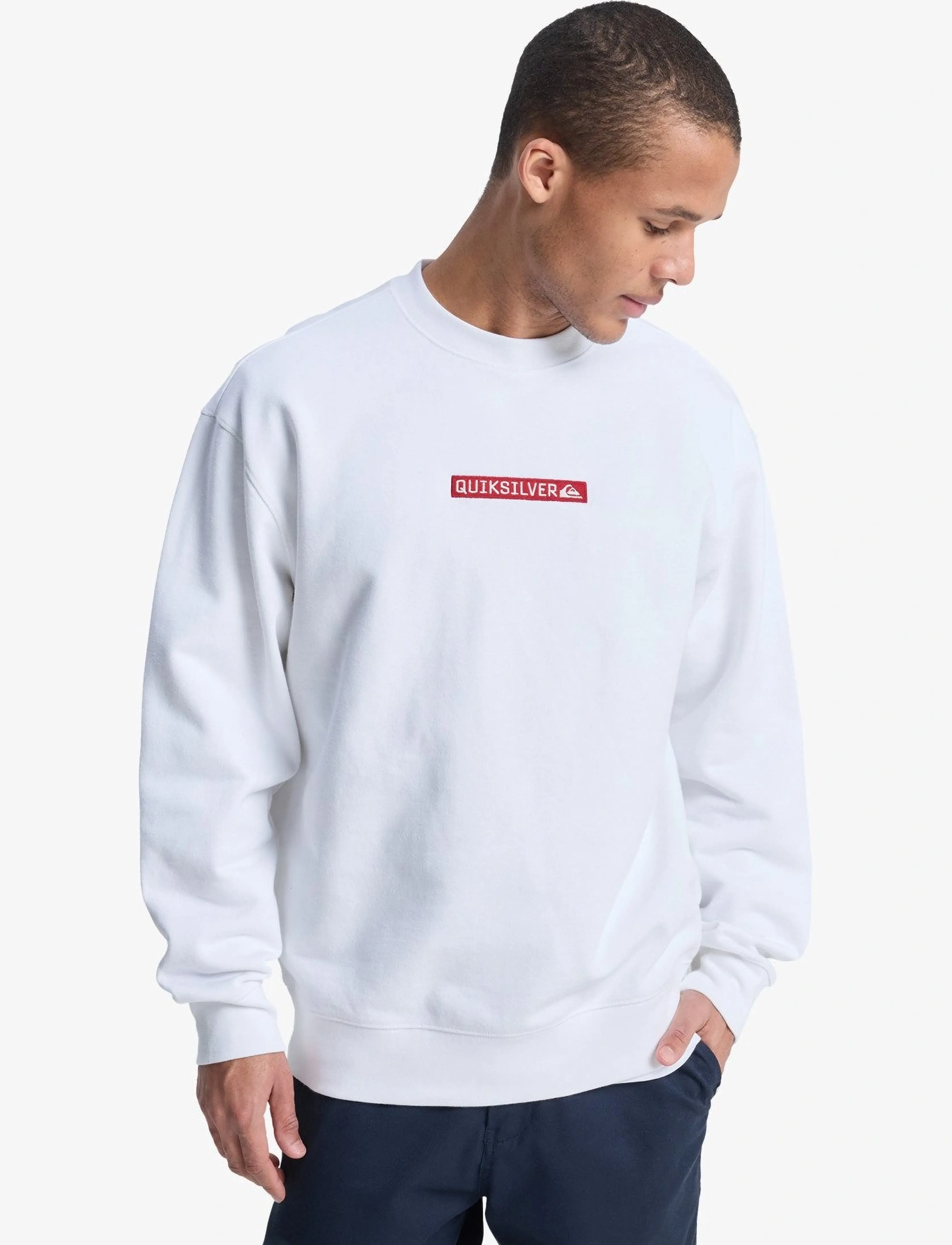 Quiksilver DNA CREW - Dressipluusid - WHITE / white