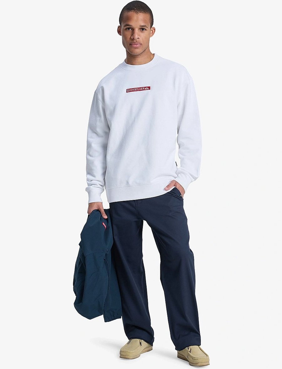 Quiksilver - DNA CREW - oberteile - white - 4