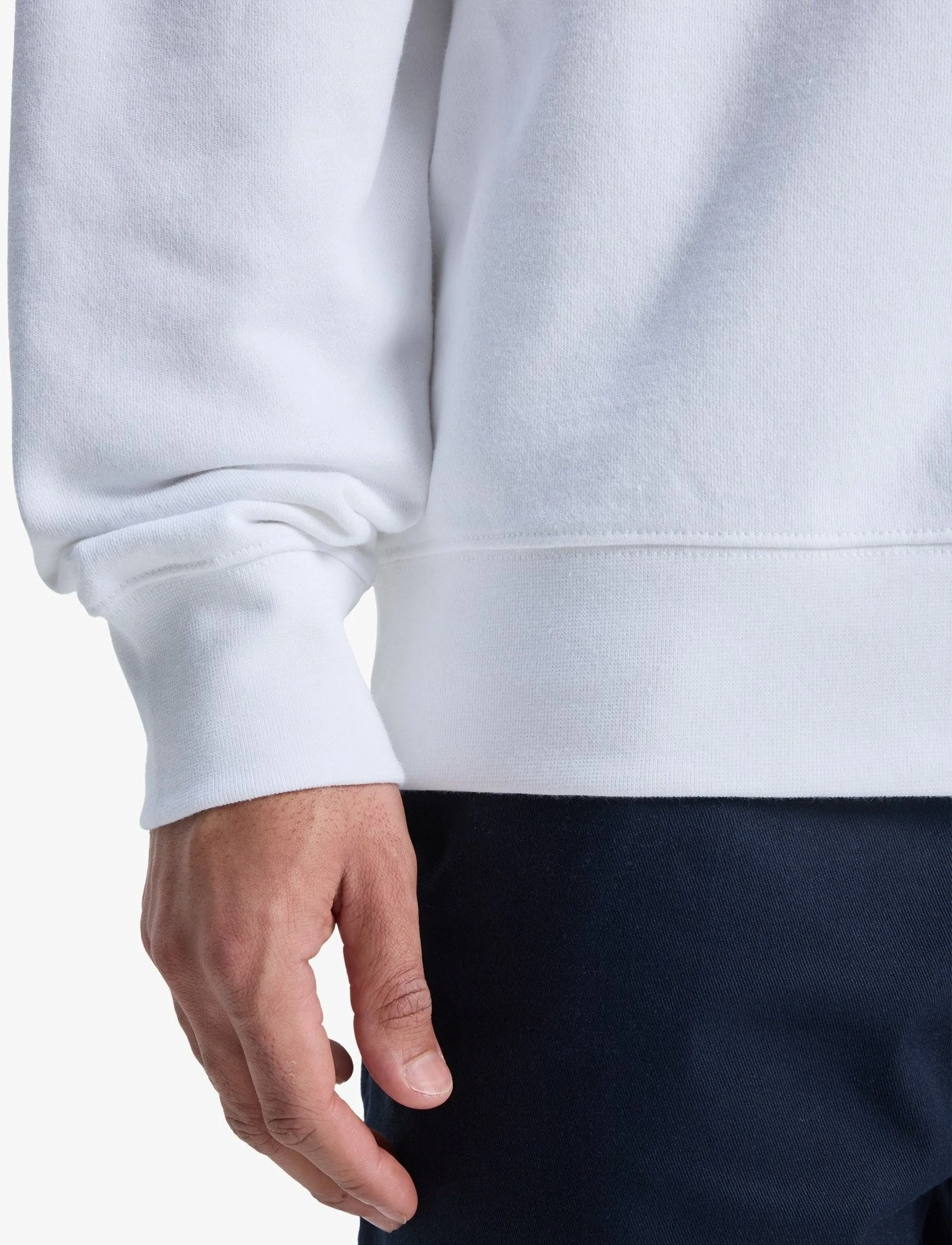 Quiksilver DNA CREW - Riided - WHITE / white