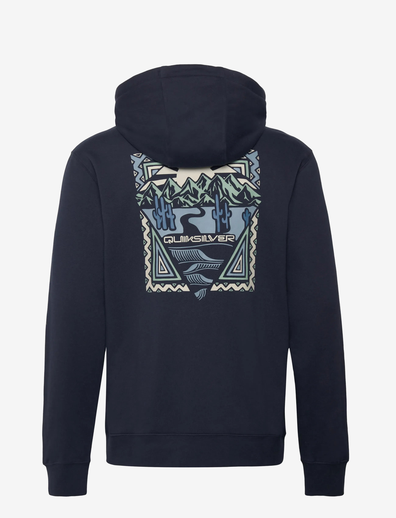 Quiksilver - GRAPHIC HOODIE - huvtröjor - dark navy - 2