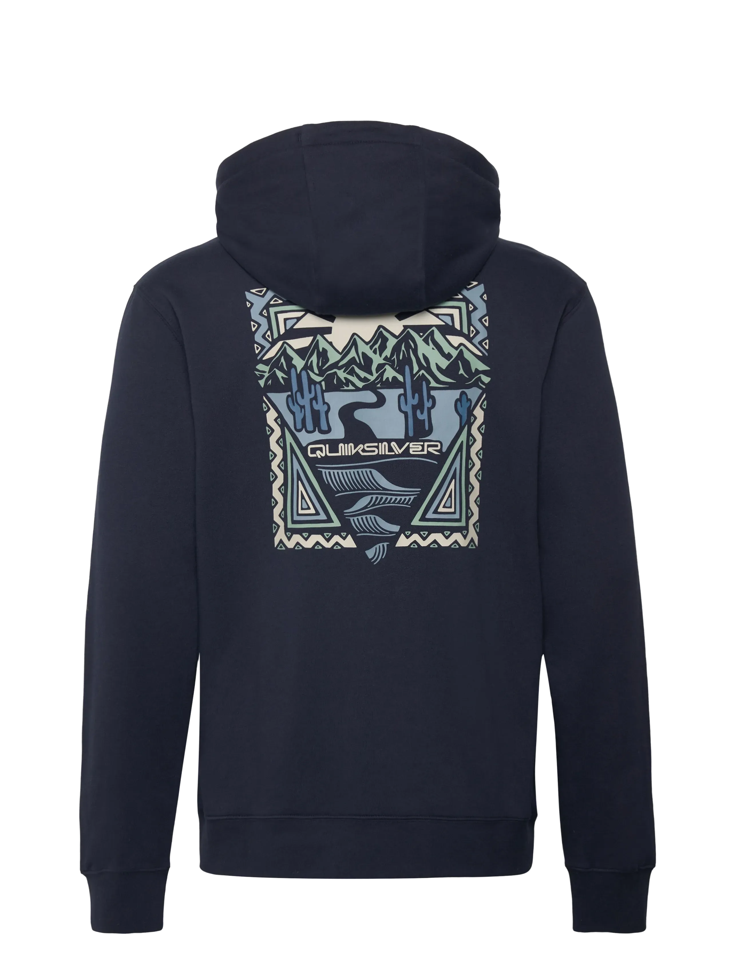 Quiksilver - GRAPHIC HOODIE - huvtröjor - dark navy - 2