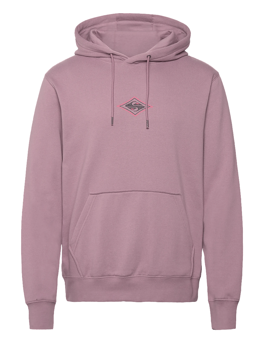 Quiksilver - GRAPHIC HOODIE - huvtröjor - elderberry - 1