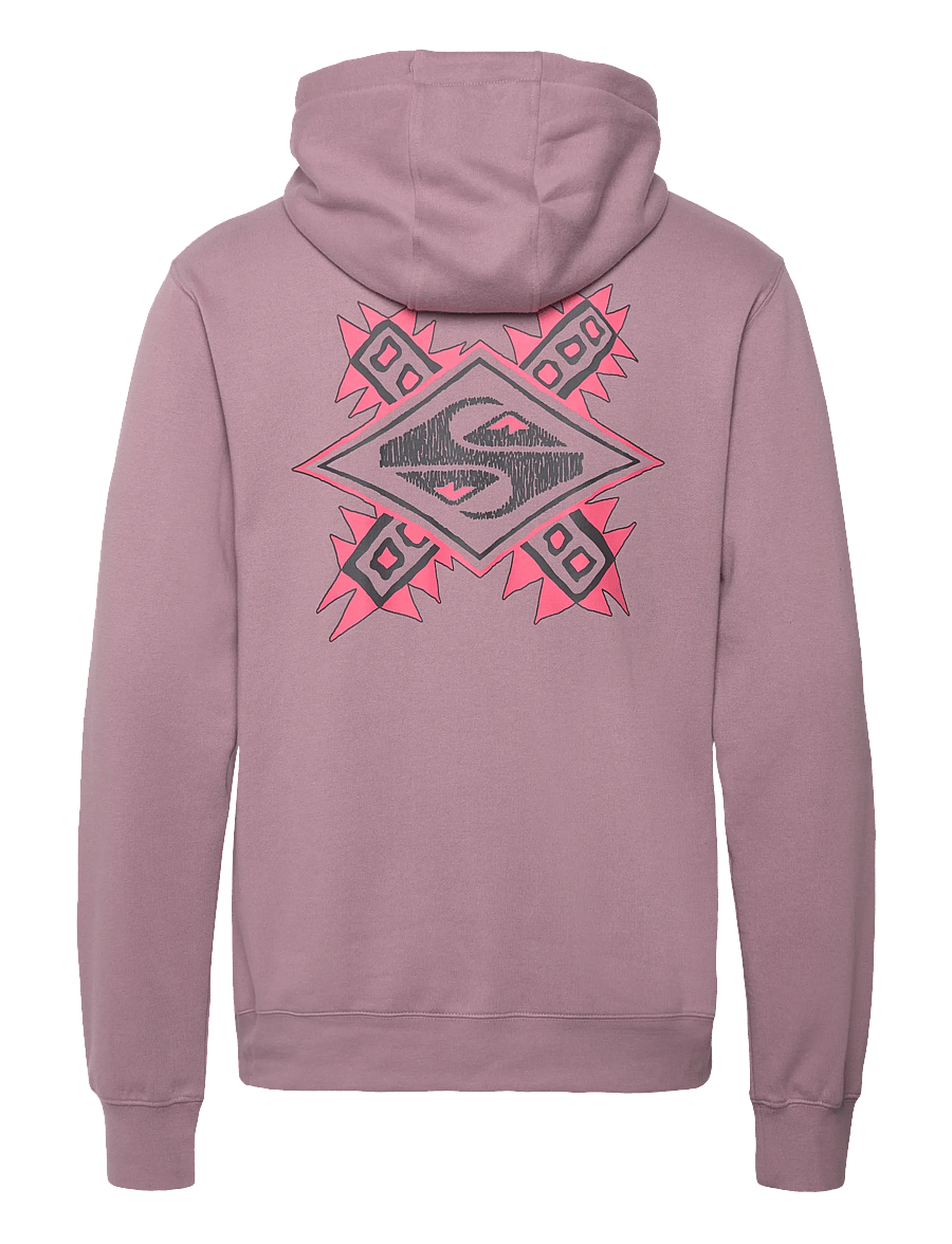 Quiksilver - GRAPHIC HOODIE - huvtröjor - elderberry - 2