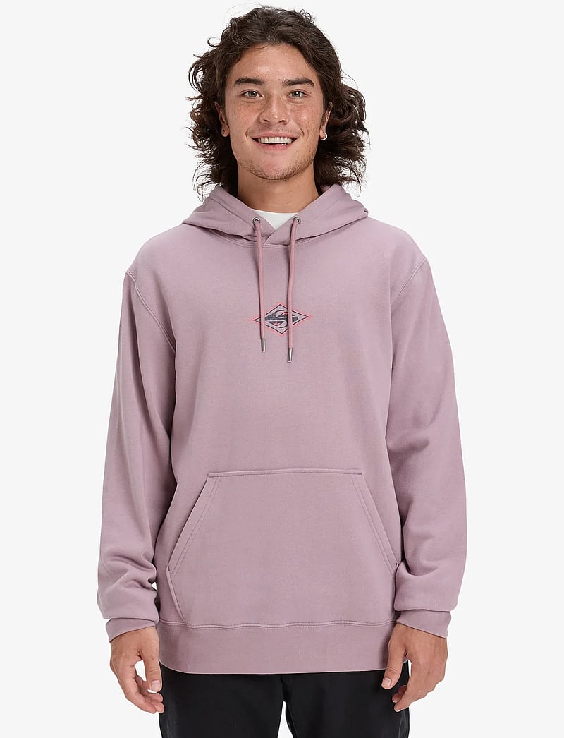 Quiksilver - GRAPHIC HOODIE - huvtröjor - elderberry - 0