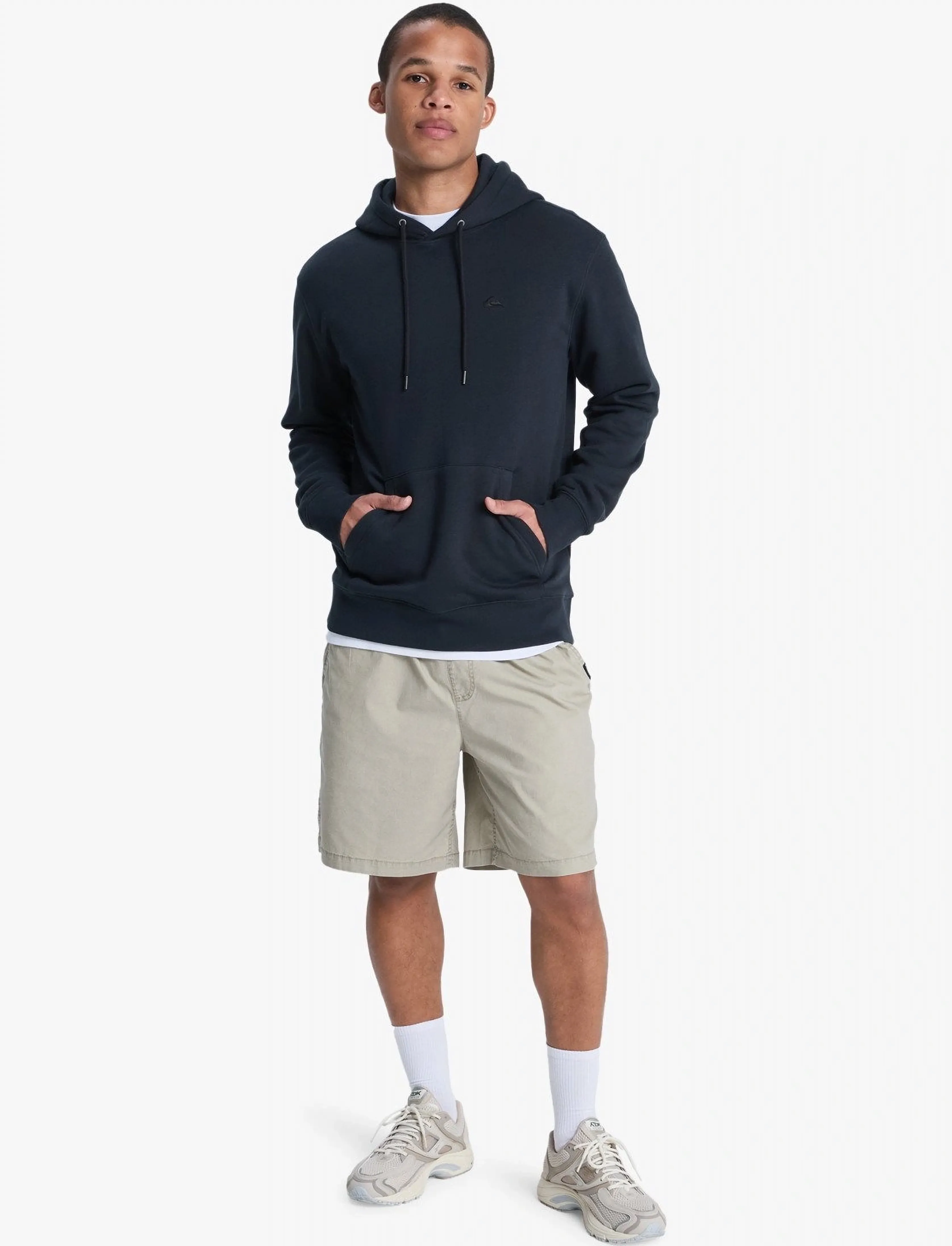 Quiksilver - SALT WATER HOODIE - overdele - black - 4