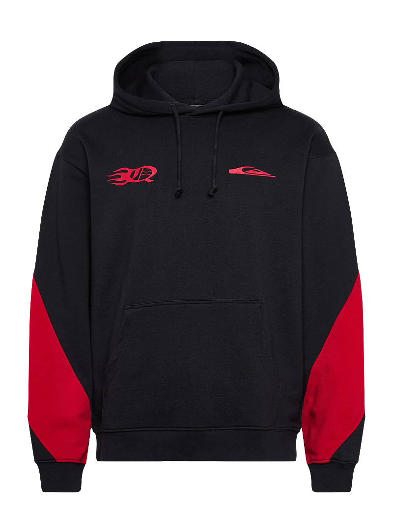 Quiksilver - MERCURY TRIDENT HOOD - oberteile - black - 1