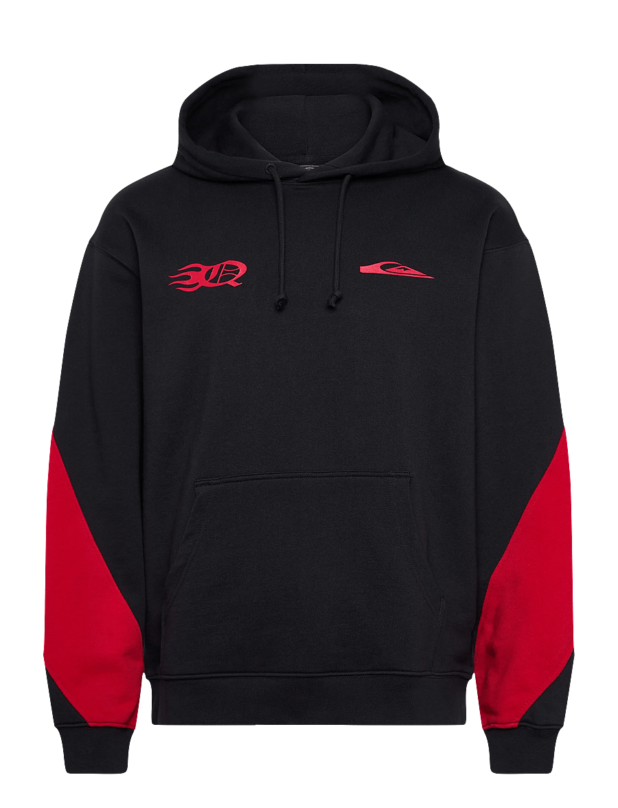 Quiksilver - MERCURY TRIDENT HOOD - oberteile - black - 1