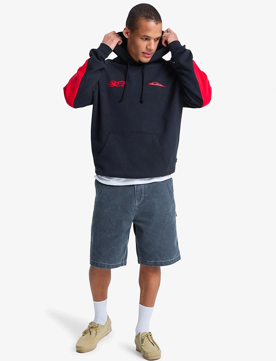 Quiksilver - MERCURY TRIDENT HOOD - oberteile - black - 4