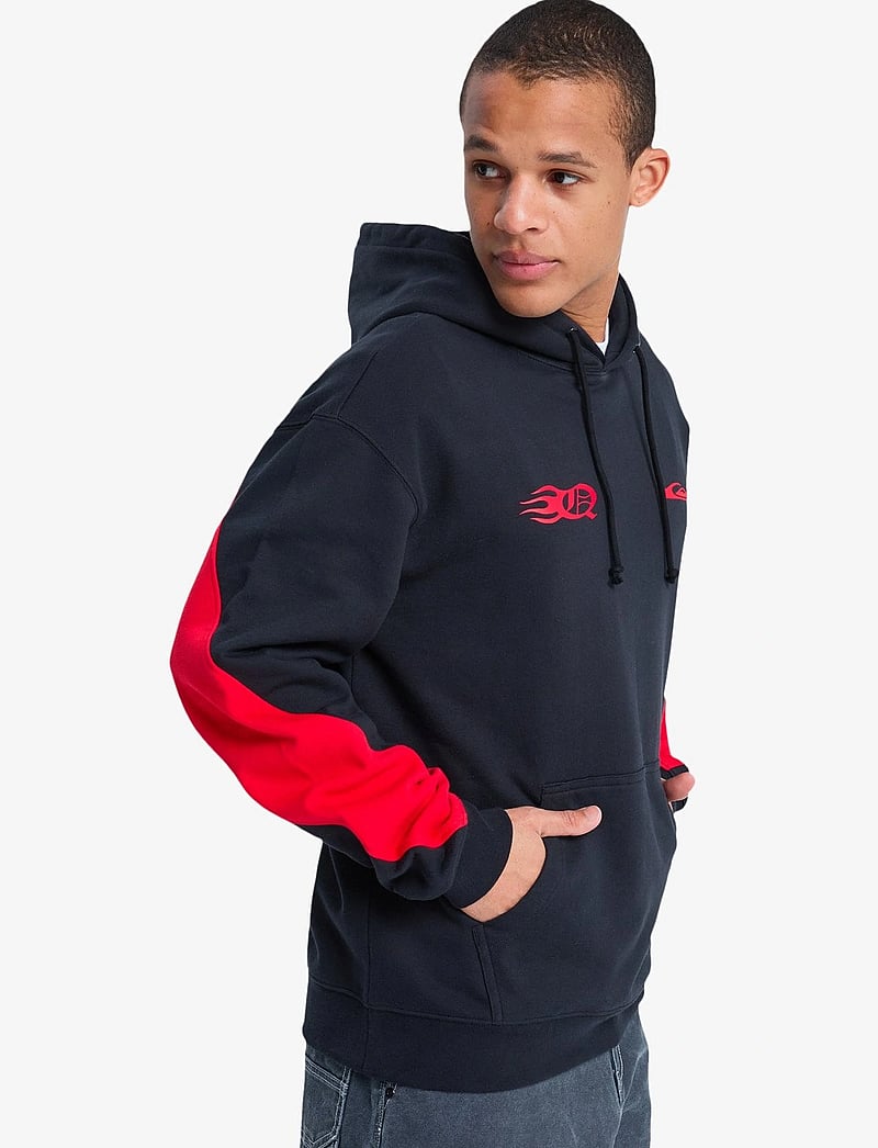 Quiksilver - MERCURY TRIDENT HOOD - oberteile - black - 5